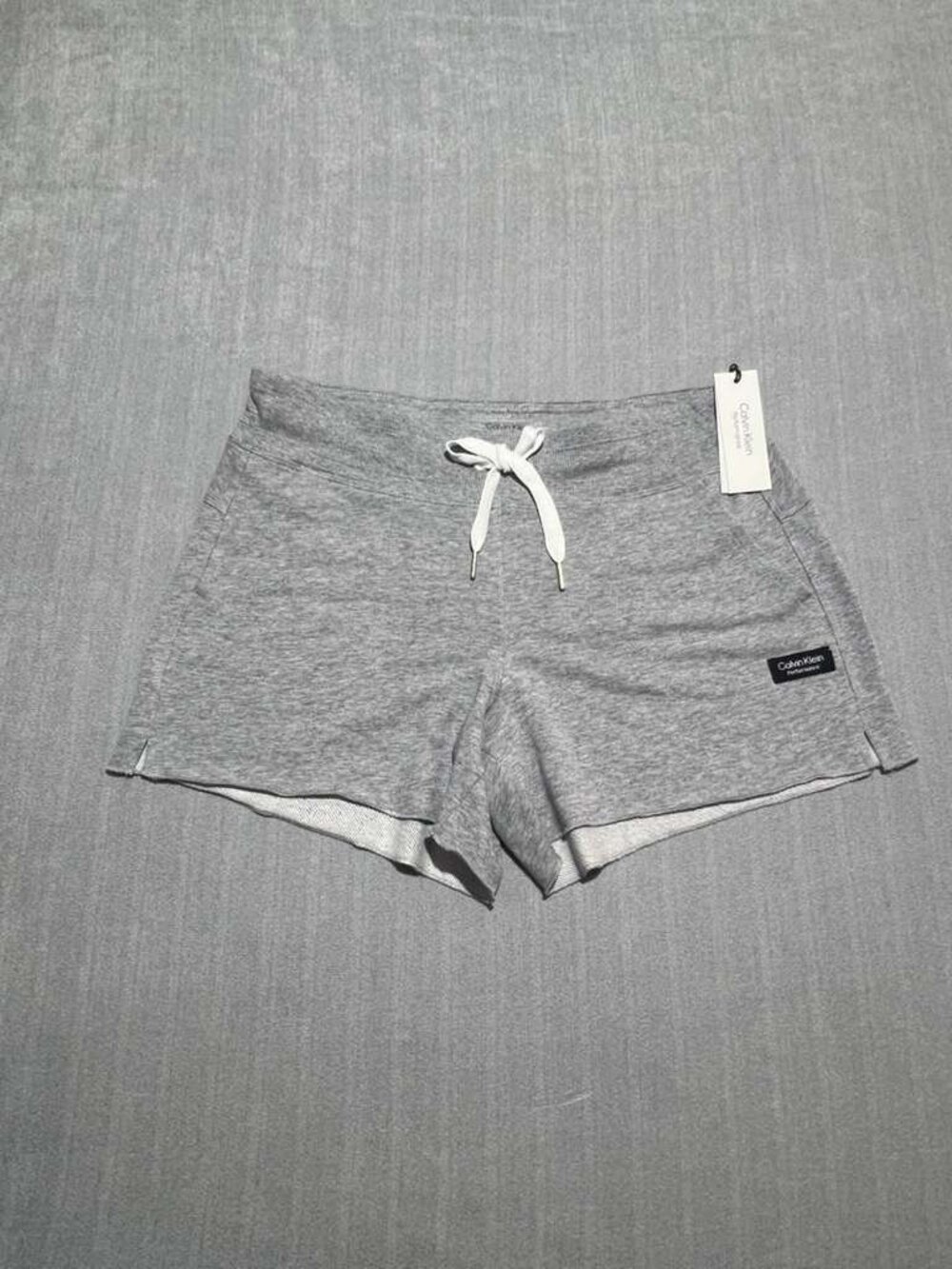 Calvin Klein Performance Gray Lounge Shorts M NWT - Picture 2 of 5